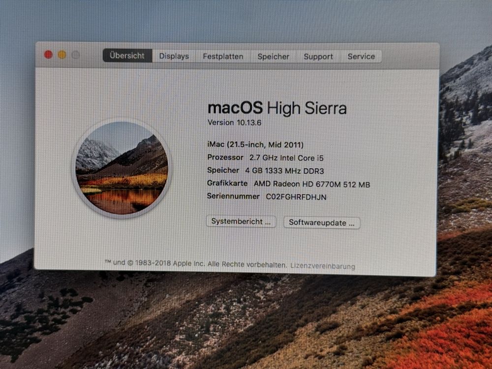 iMac 21.5" (2011) - senza accessori - Image 2