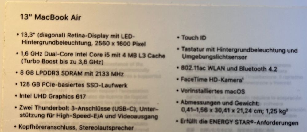 MacBook Air 13-inch oro rosa 2018 - Image 2