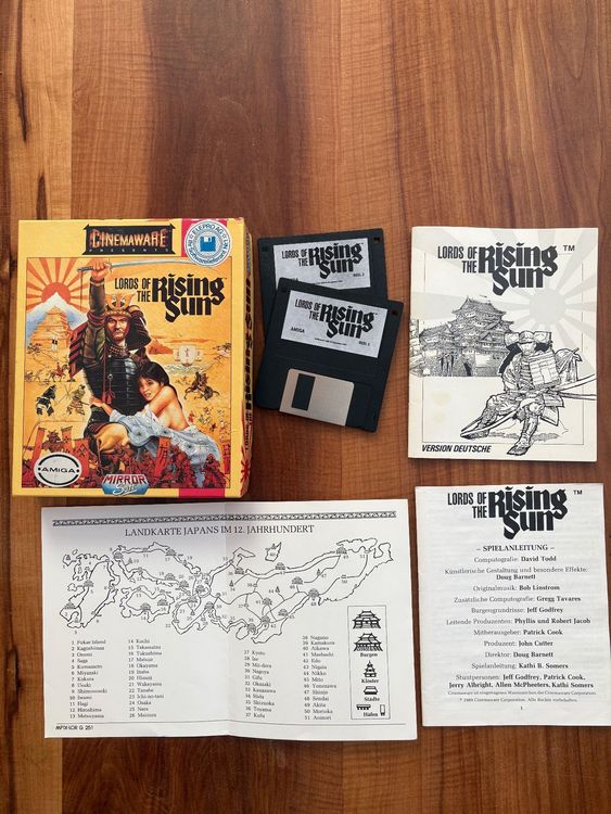 Gioco Amiga: Lords of the Rising Sun - Image 2
