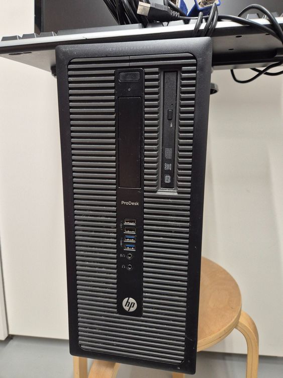 HP Prodesk 600 G1 Tower con Win11PRO e SSD + Display - Image 2
