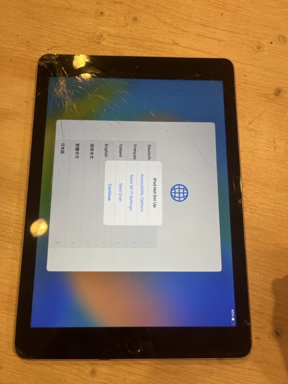 iPad 2018 32GB spazio grigio - schermo difettoso