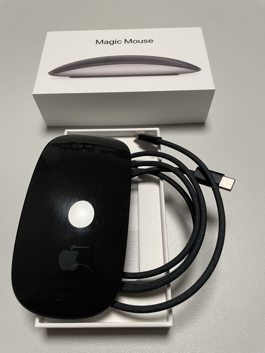 Apple Magic Mouse nero 2a generazione - Image 1