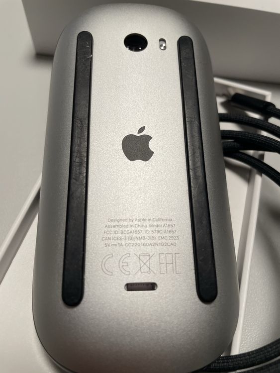 Apple Magic Mouse nero 2a generazione - Image 2