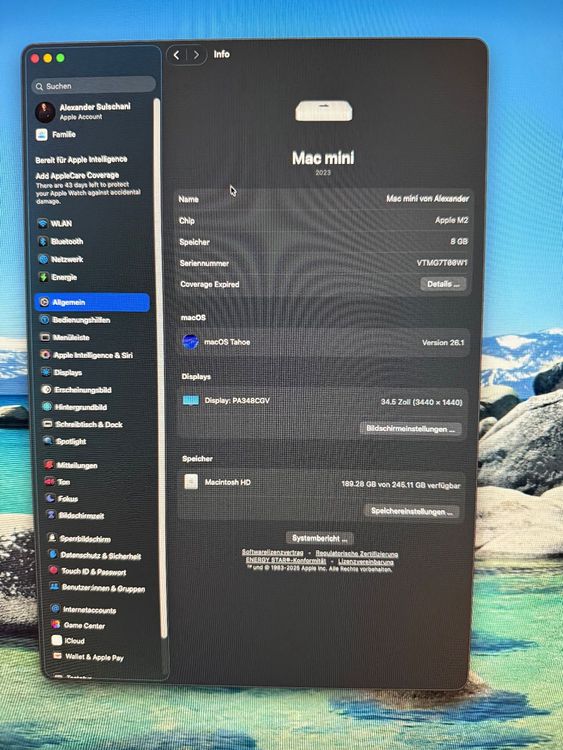 Apple Mac Mini M2 (2023) 8GB RAM, 256GB SSD - Ottimo stato! - Image 2