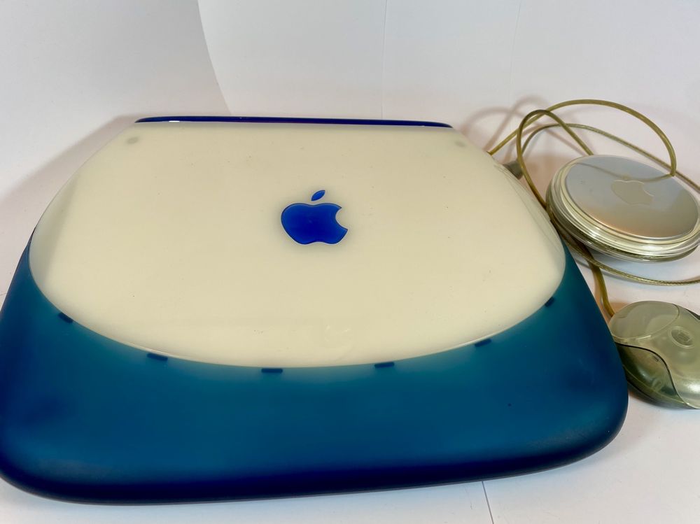 iBook G3 Clamshell Indigo (2000) – ottimo stato, Mac OS 9