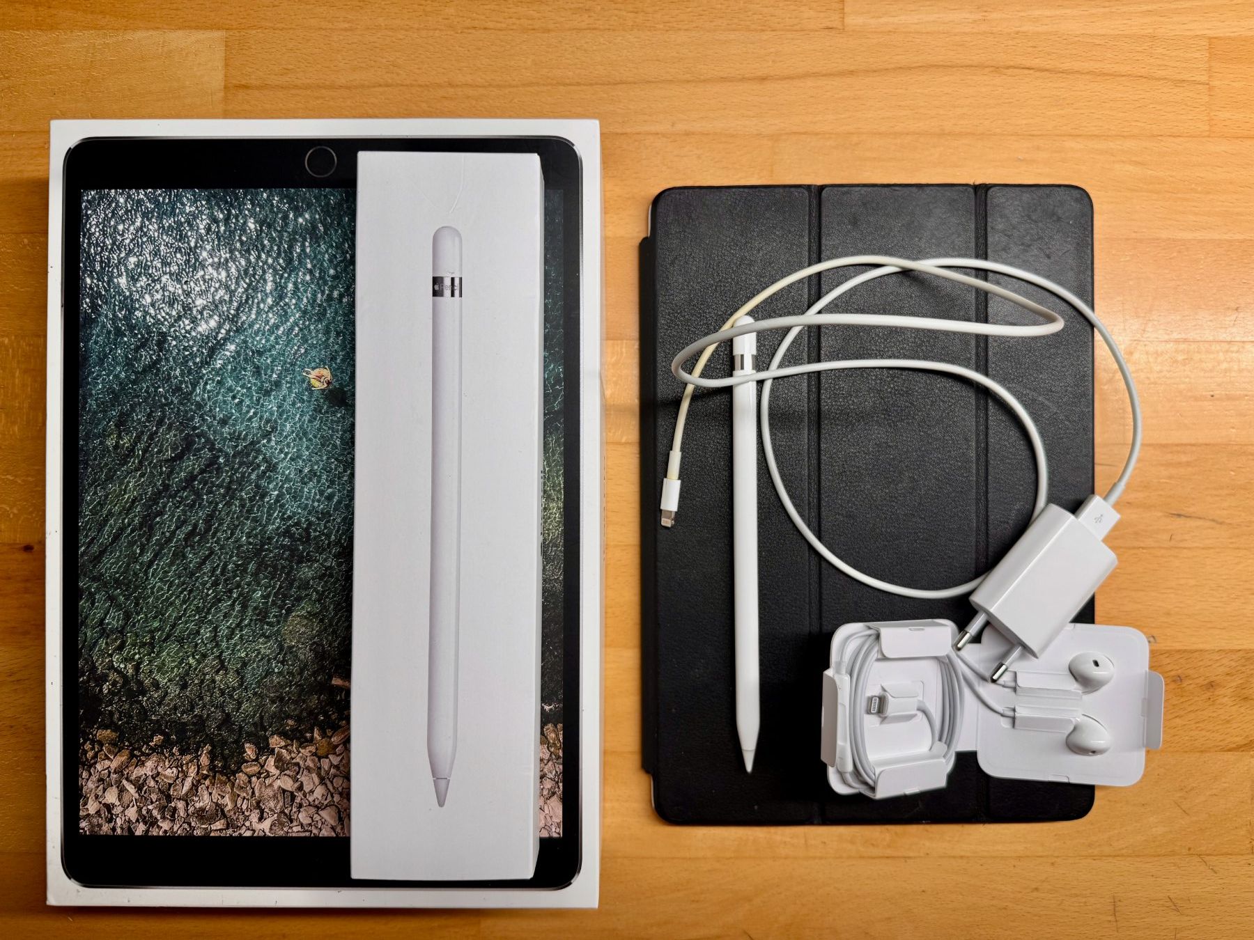 Apple iPad Pro 10.5" 2017 + Apple Pencil + Cuffia per le orecchie - Image 1