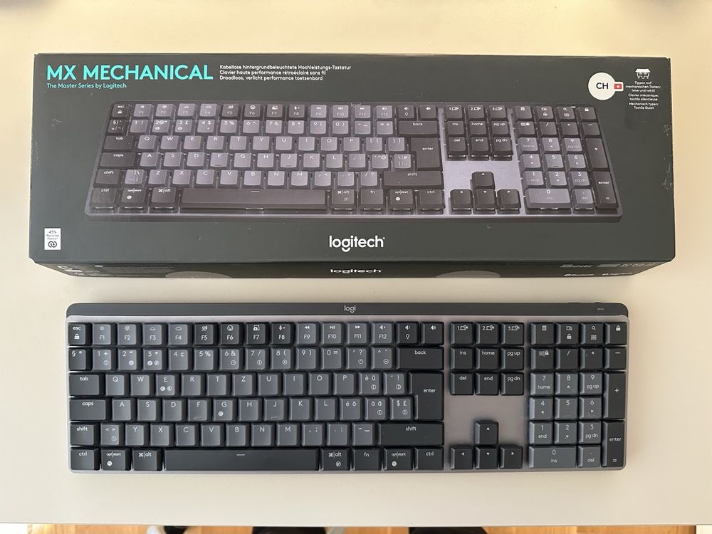 Tastiera meccanica MX di Logitech