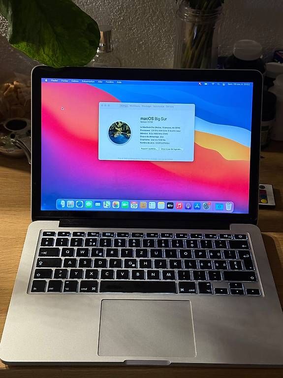 MacBook Pro Retina 13? mi-2014 8Go RAM 500Go SSD - Image 1