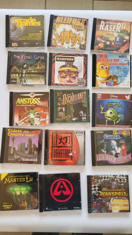 Diversi vecchi CD di giochi - Image 2