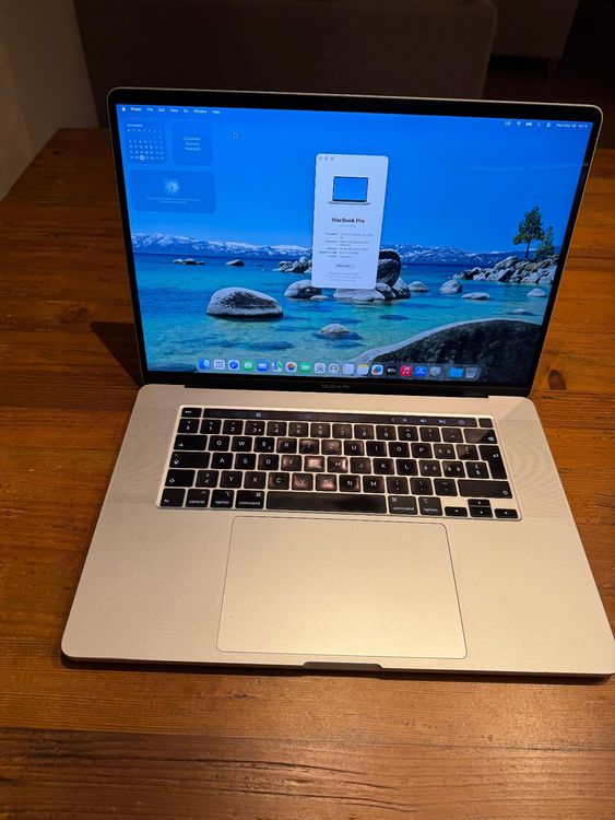Macbook Pro 16'' (2019), 1 TB, 16 GB