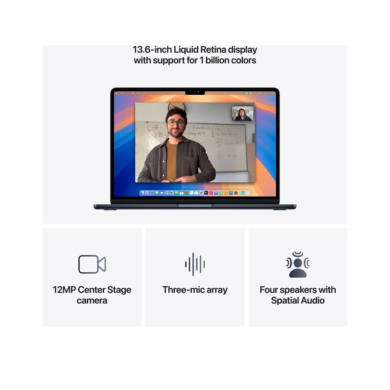 MacBook Air 256GB Mid 13.6" M4 16GB (2025) Fabrikneu - Image 3