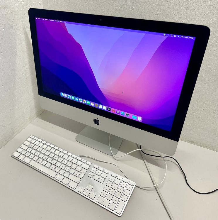 Apple iMac A1418 (21.5 Zoll, 2017) i5/8GB/1TB/Monterey
