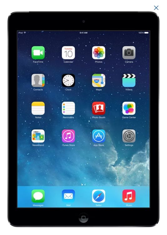 Apple iPad Air 16GB– ideal für Alltag & Kinder, Inkl. Hülle