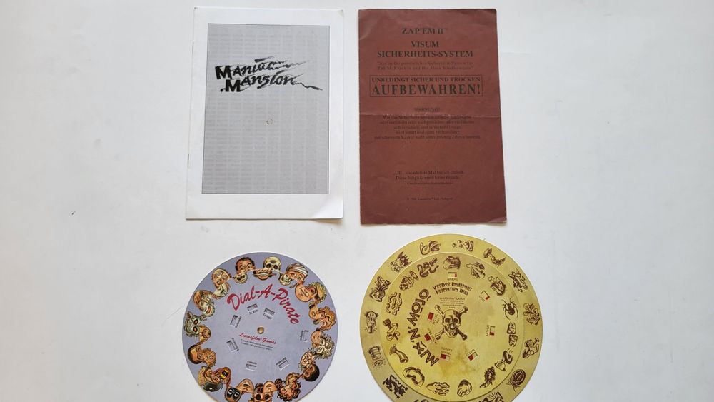 Copia originale di una protezione di vecchia data di LucasArts Adventures