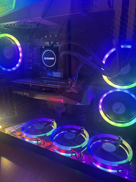 Gaming PC used, 1000 GB, 16 GB,i9-10900KF, RTX 3070 8 - Image 2