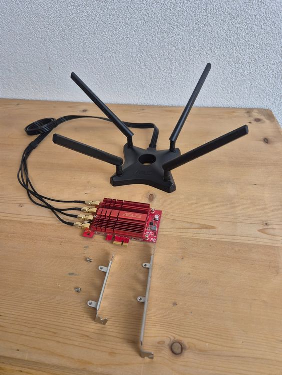 Netzwerk Wifi Wlan Karte ASUS Pce-Ac88 Mini PCI Express