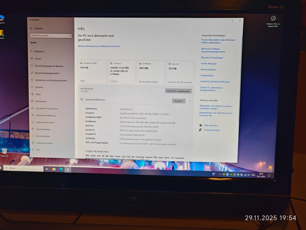 HP Pavilion 23 All-in-One - Image 2