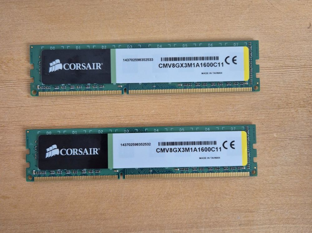 Corsair ValueSelect RAM 2 x 8GB, 1600 MHz, DDR3-RAM, DIMM - Image 2