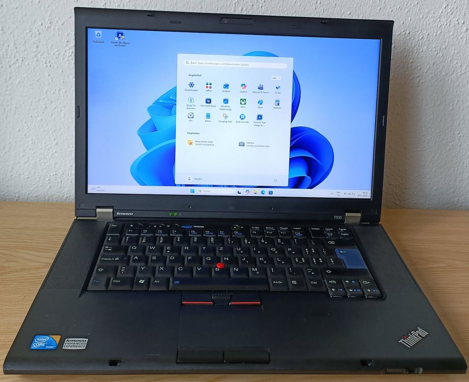 Laptop LENOVO ThinkPad T510, Windows 11 Pro, Office 2021 Pro