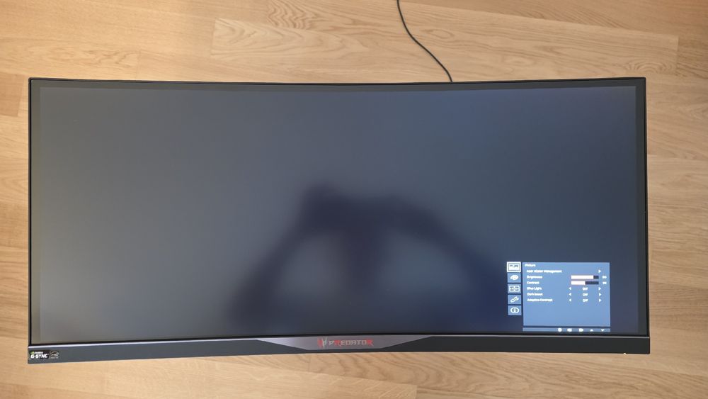 Monitor curvo Acer Predator X34