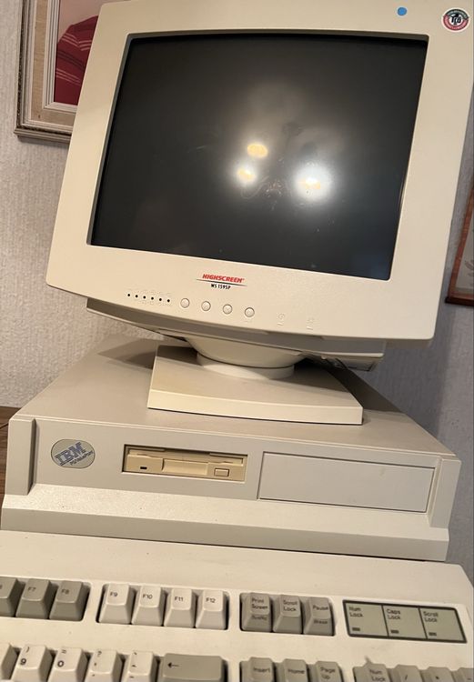 IBM PC 466dx2/s Retro Computer - Vintage Sammler- Rarità - Image 2