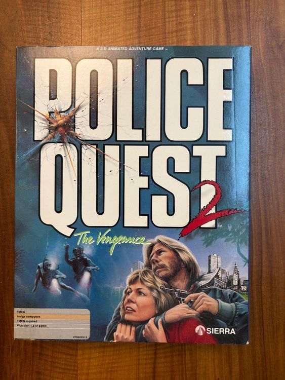 Gioco Amiga: Police Quest II: The Vengeance
