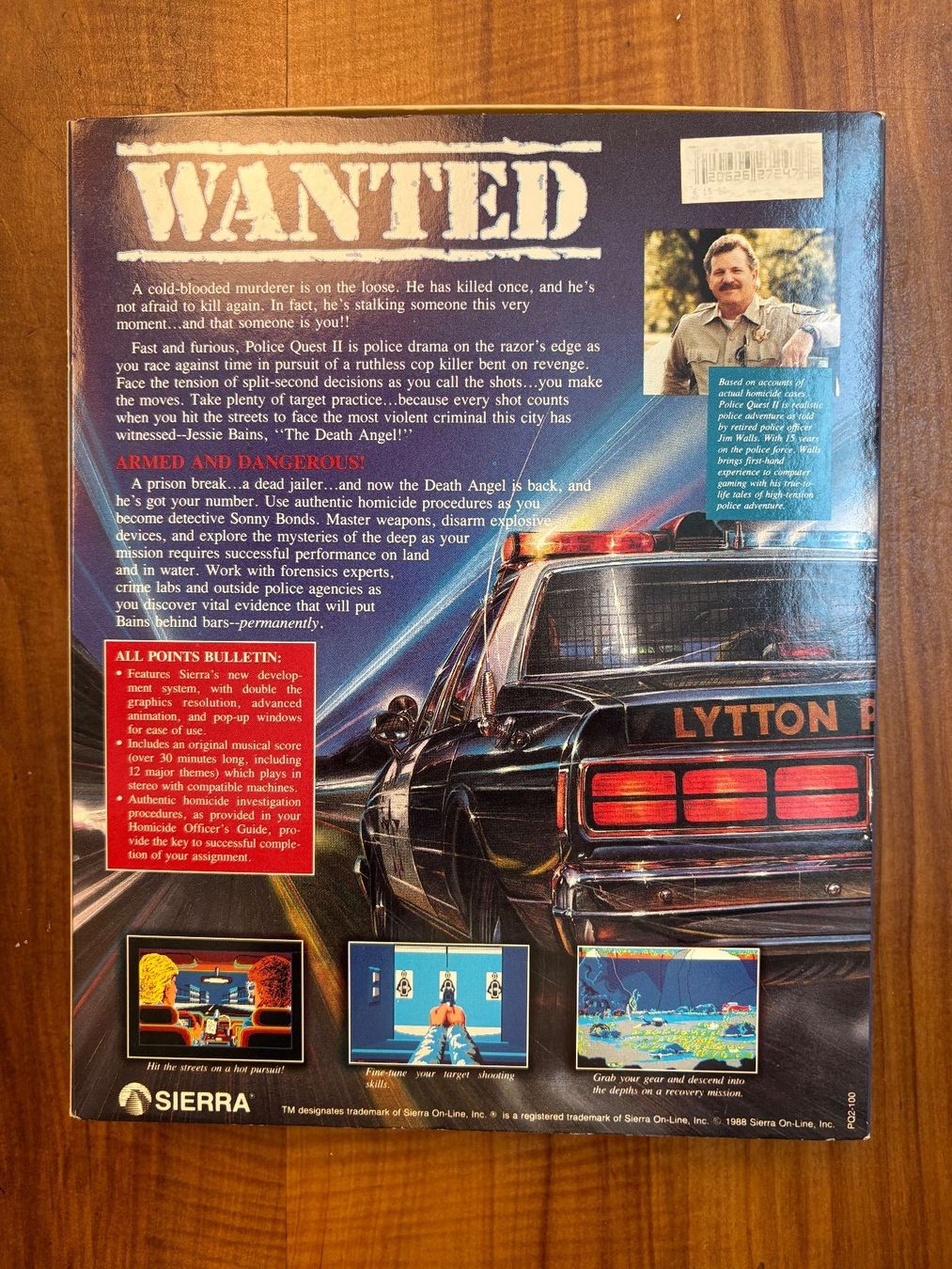 Gioco Amiga: Police Quest II: The Vengeance - Image 3