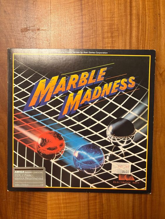 Gioco Amiga: Marble Madness (Big Flat Box)
