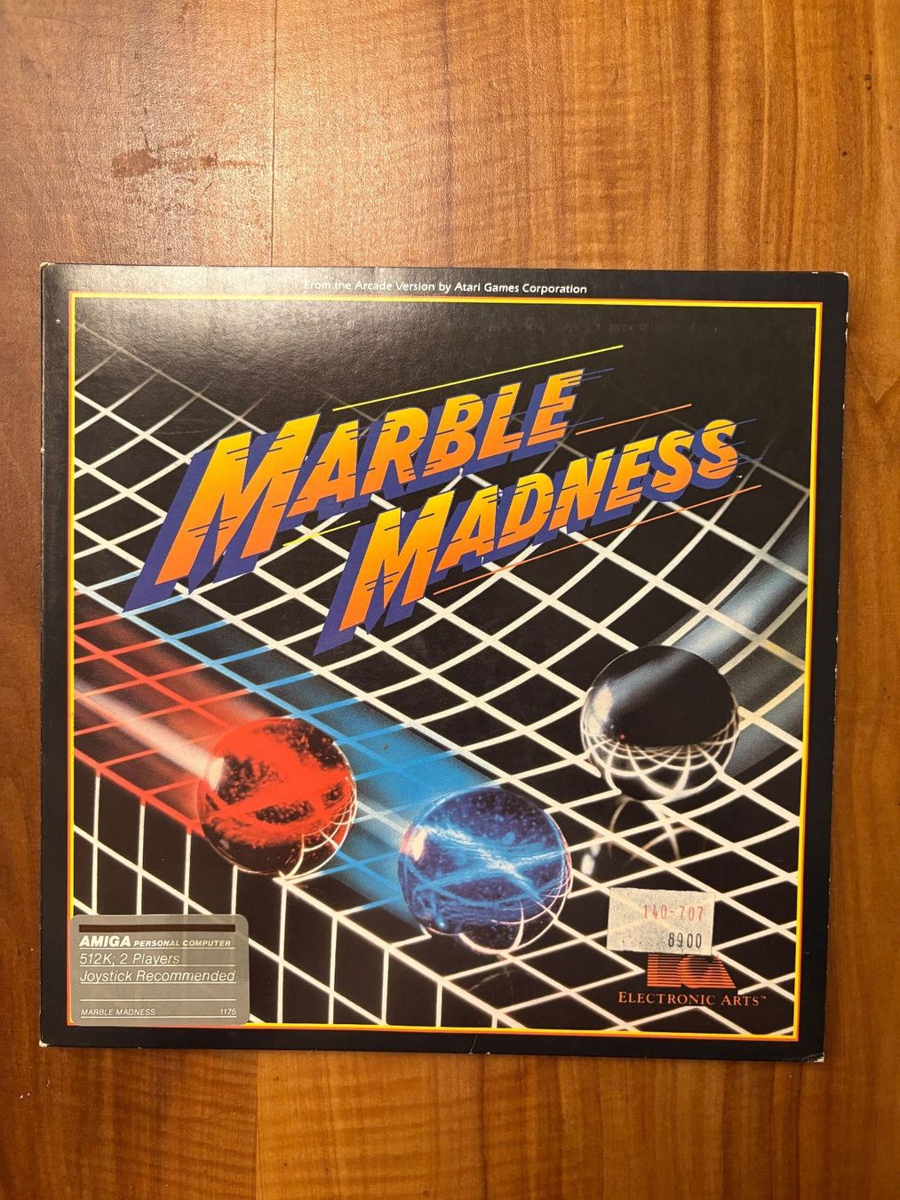 Gioco Amiga: Marble Madness (Big Flat Box) - Image 1