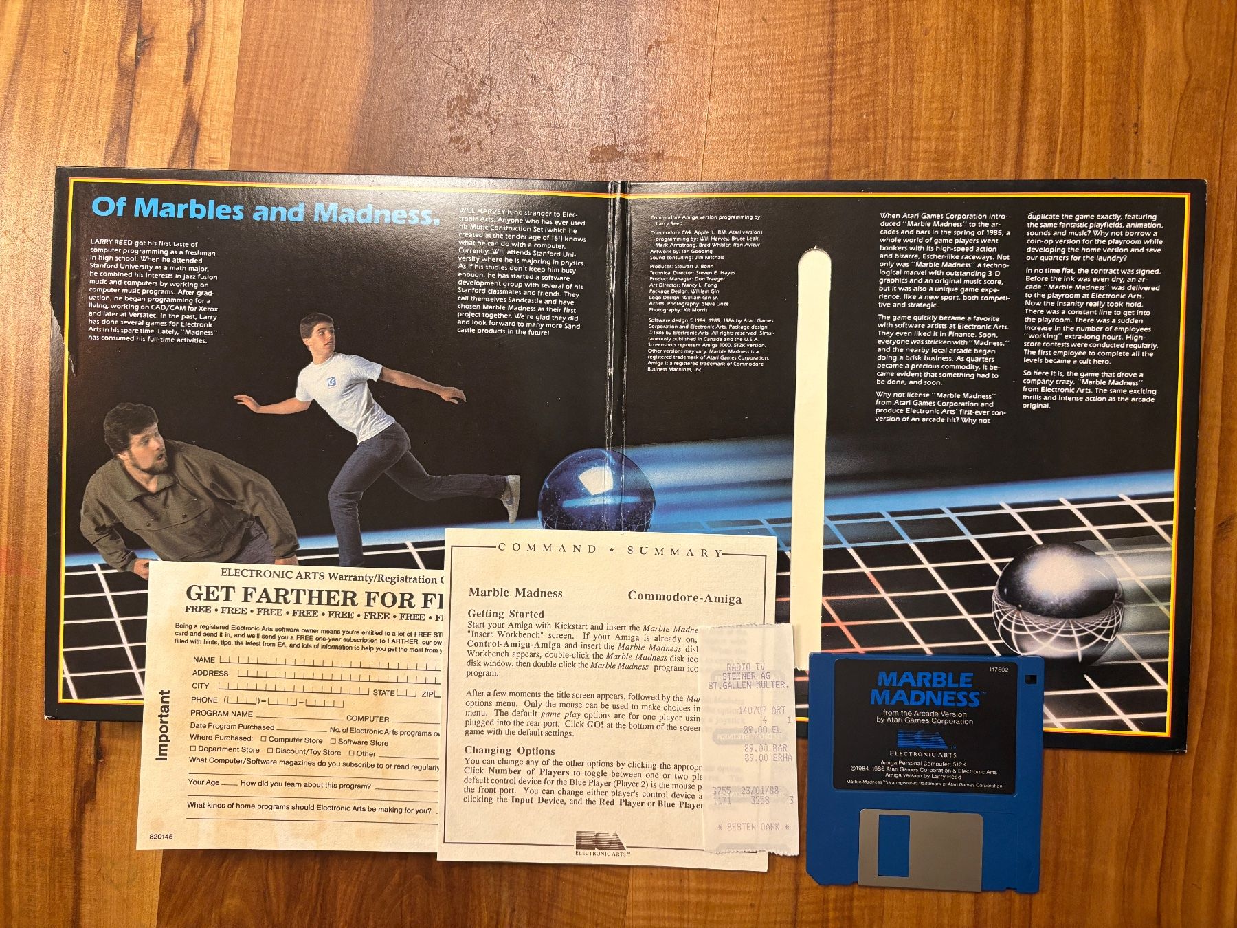 Gioco Amiga: Marble Madness (Big Flat Box) - Image 3