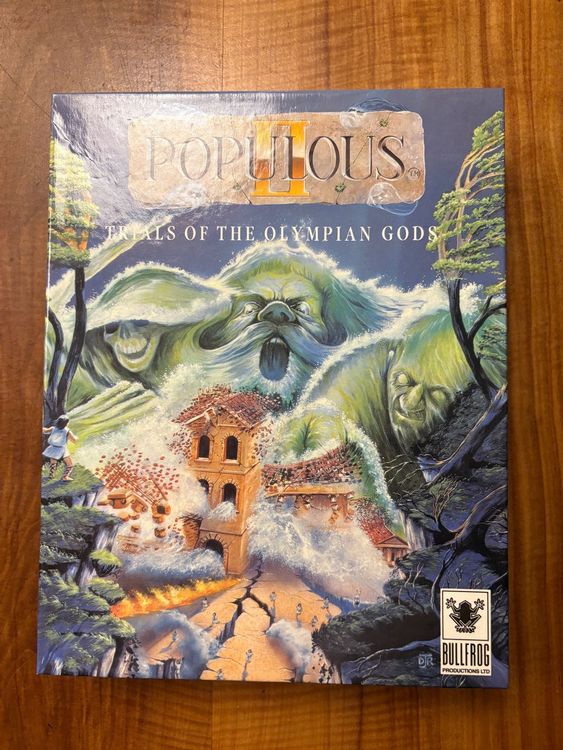Gioco Amiga: Populous II (Big Box)