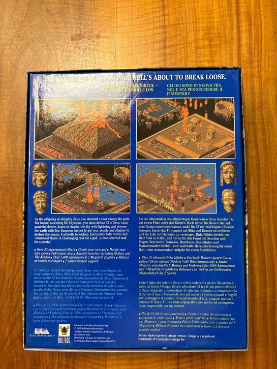Gioco Amiga: Populous II (Big Box) - Image 2