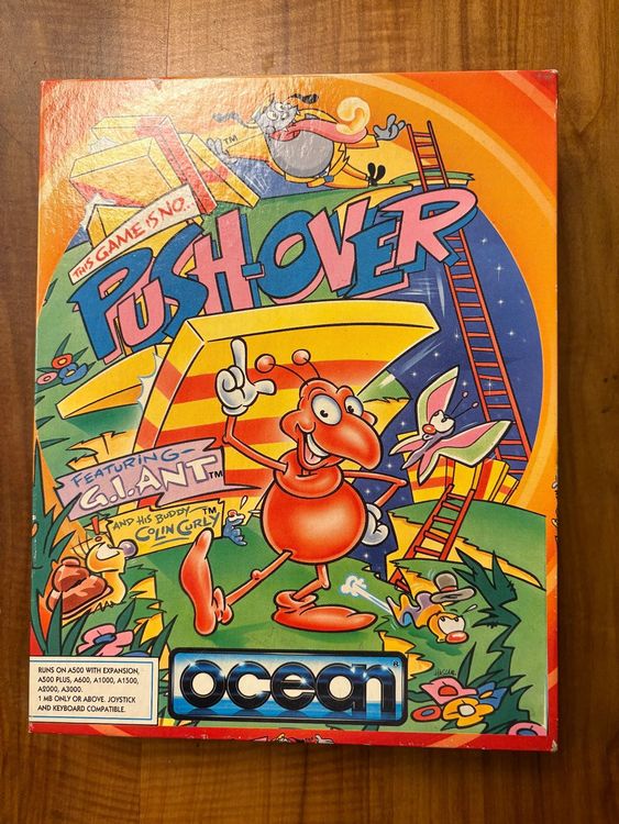 Gioco Amiga: Push Over (Big Box)