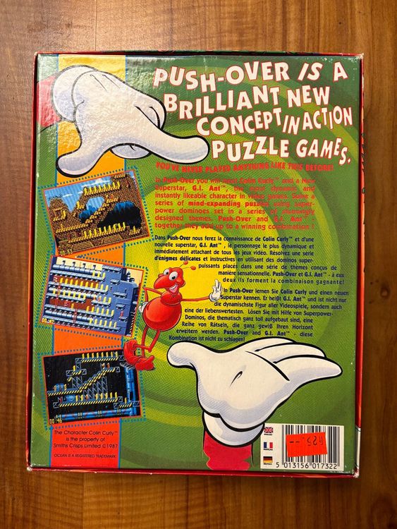 Gioco Amiga: Push Over (Big Box) - Image 2