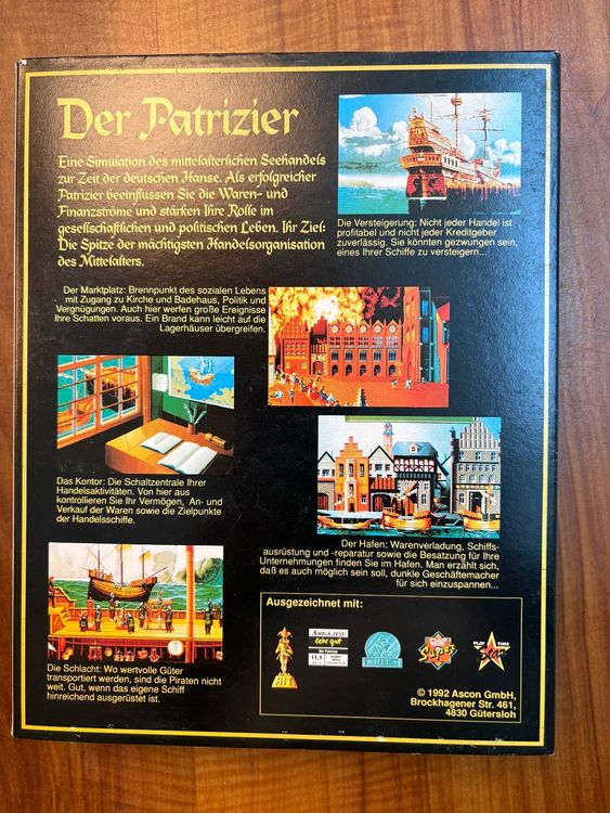 Gioco Amiga: The Patrician (Big Box) - Image 2