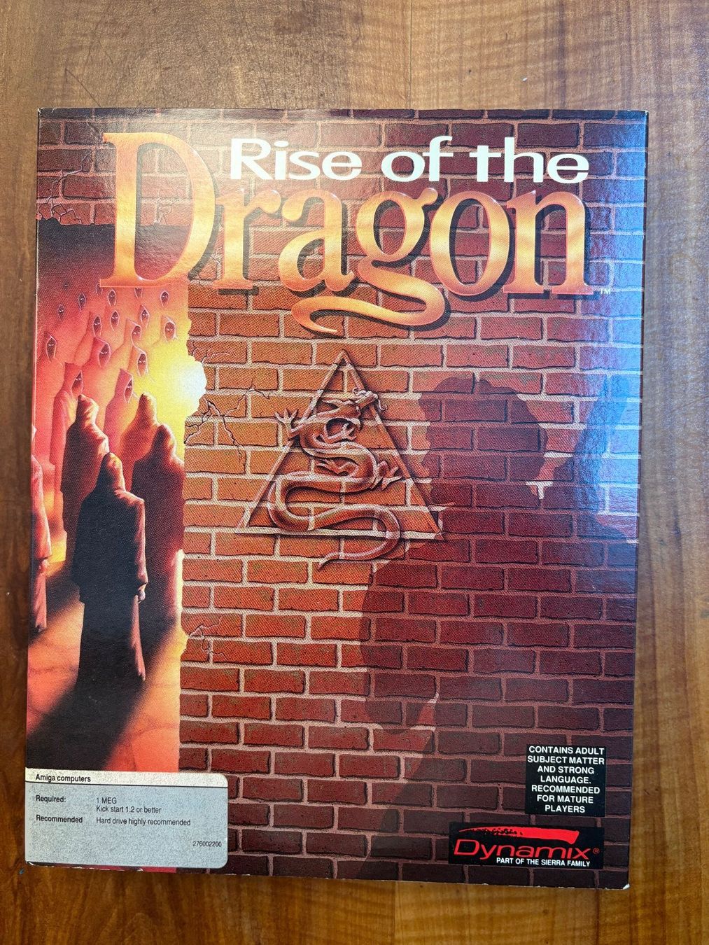 Amiga Spiel: Rise of the Dragon (Big Box) - Image 1