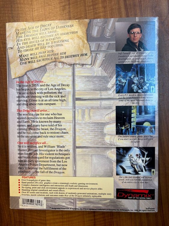 Amiga Spiel: Rise of the Dragon (Big Box) - Image 2