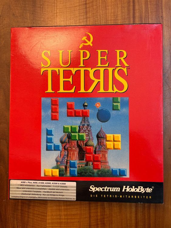 Gioco Amiga: Super Tetris (Big Box)
