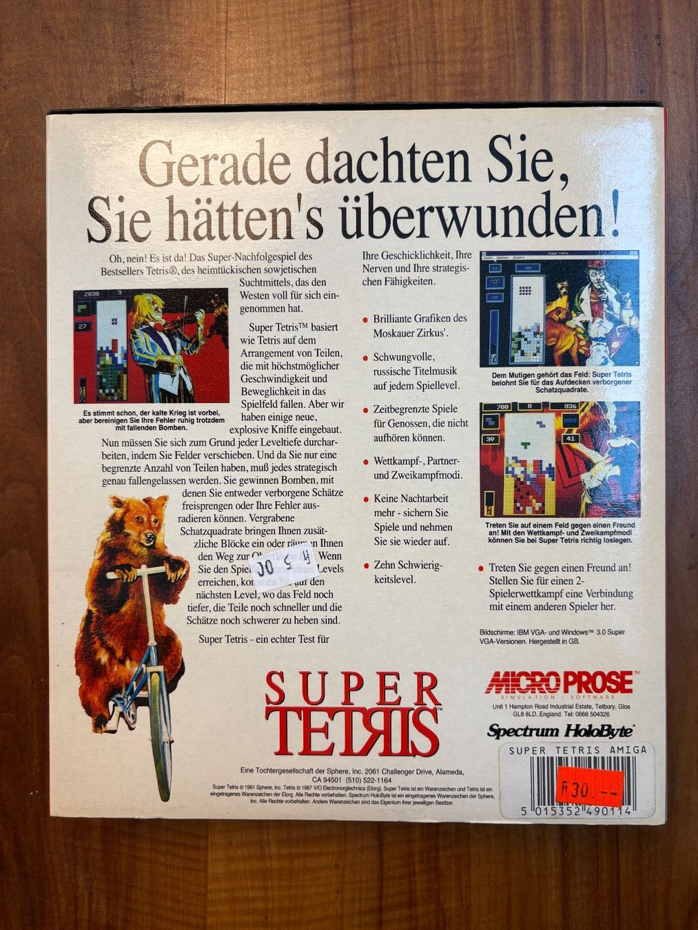 Gioco Amiga: Super Tetris (Big Box) - Image 3