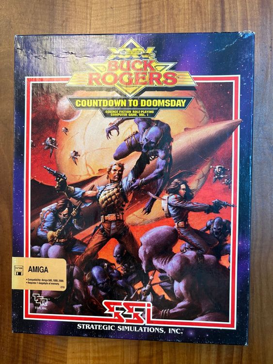 Gioco Amiga: Buck Rogers: Countdown to Doomsday (Big Box)