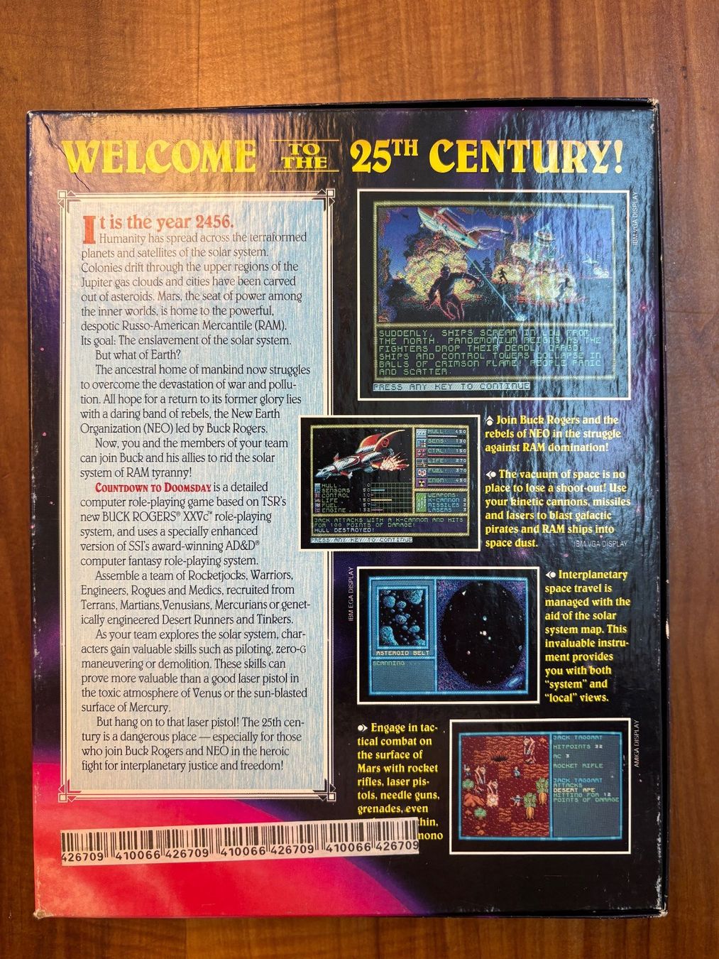 Gioco Amiga: Buck Rogers: Countdown to Doomsday (Big Box) - Image 3