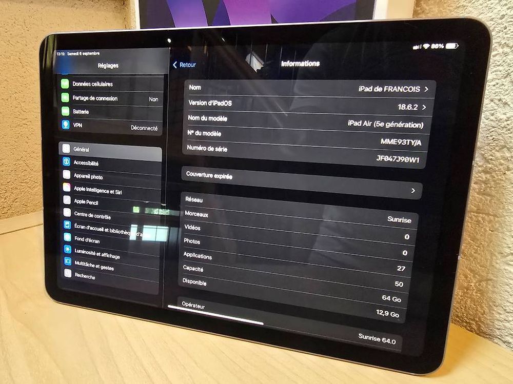 Apple iPad Air (5a generazione) Wi-Fi + Cellular 64GB - Image 2