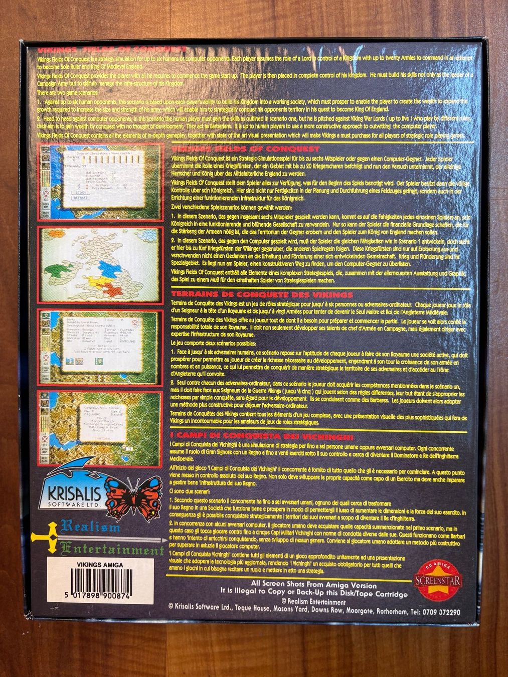 Gioco Amiga: Vikings: Fields of Conquest - Image 3