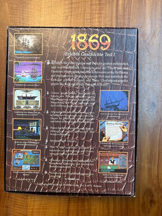 Gioco Amiga: 1869: Hart am Wind! - Image 2