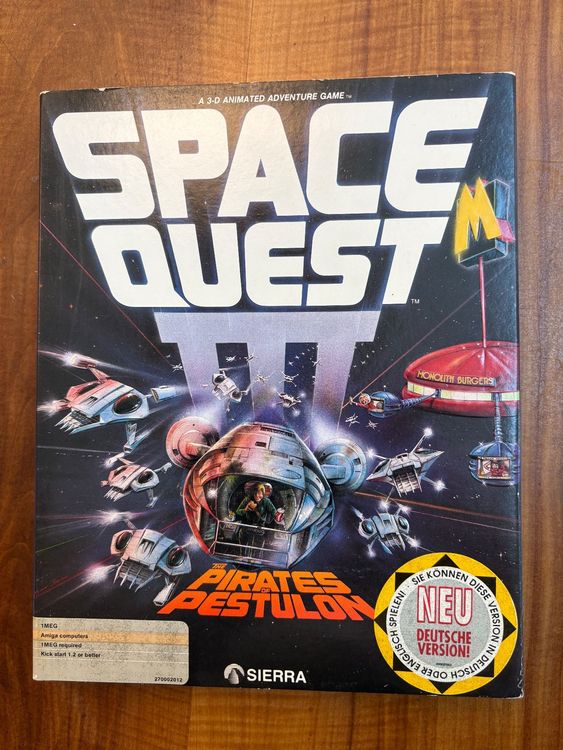 Gioco Amiga: Space Quest III: The Pirates of Pestulon