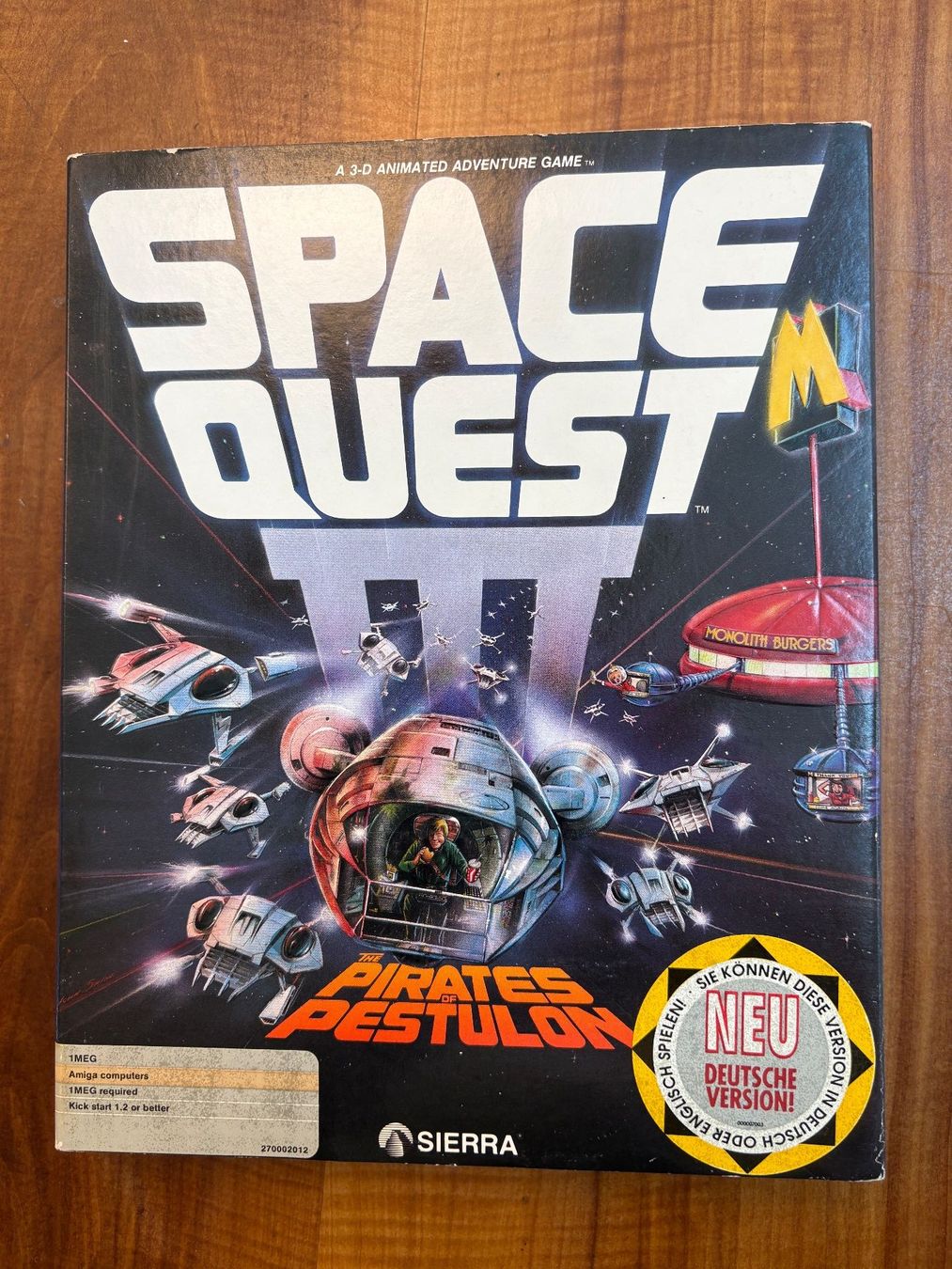 Gioco Amiga: Space Quest III: The Pirates of Pestulon - Image 1