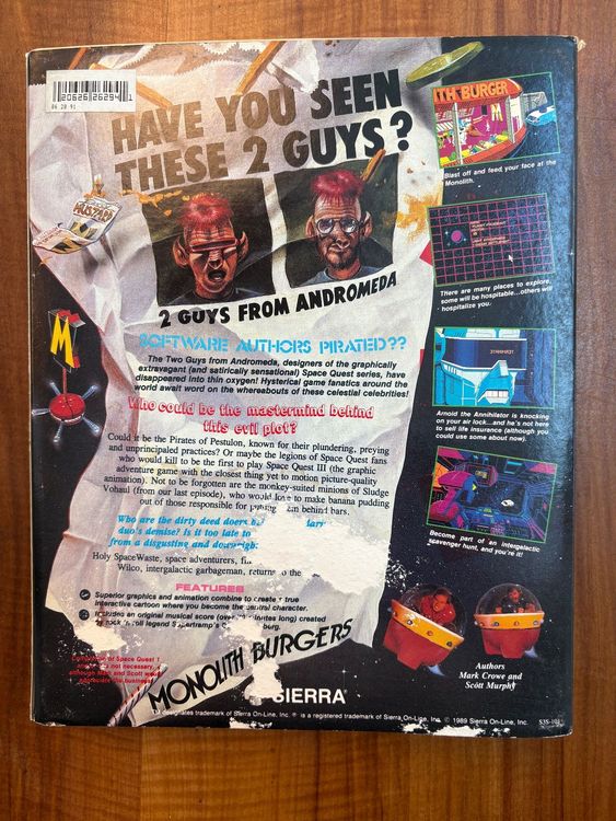 Gioco Amiga: Space Quest III: The Pirates of Pestulon - Image 2