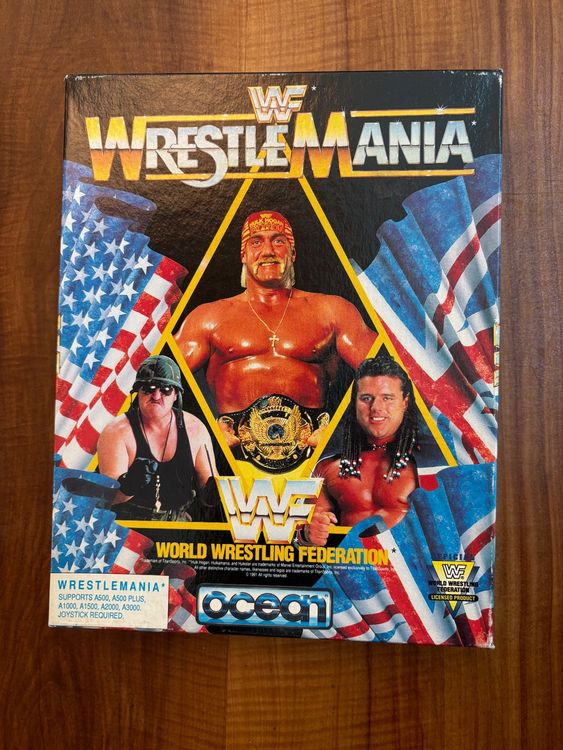 Gioco Amiga: WWF - WrestleMania (Big Box)