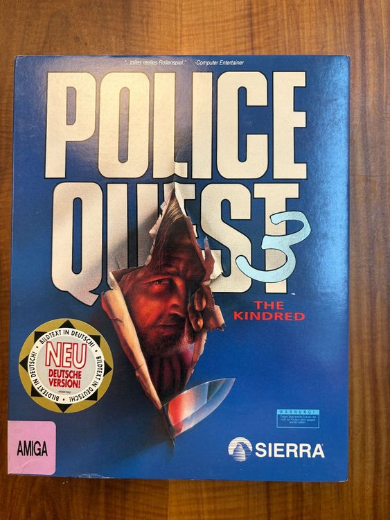 Gioco Amiga: Police Quest III: The Kindred