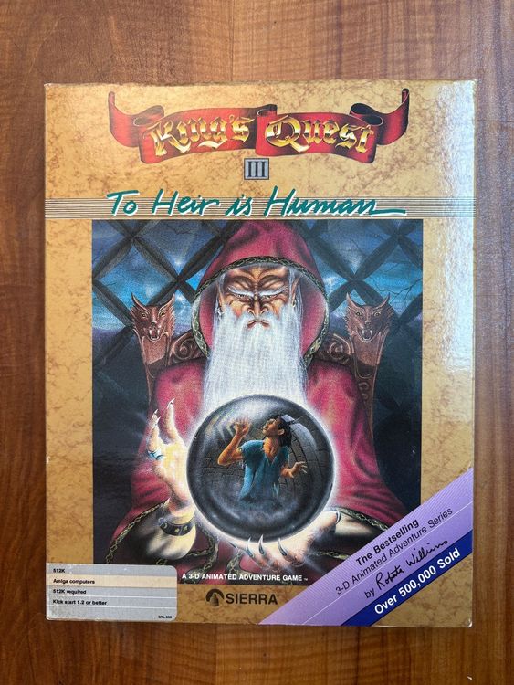 Gioco Amiga: King’s Quest III: To Heir Is Human